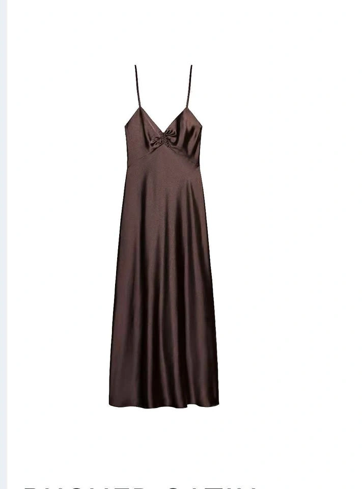 NEW satin dress ZARA size XS