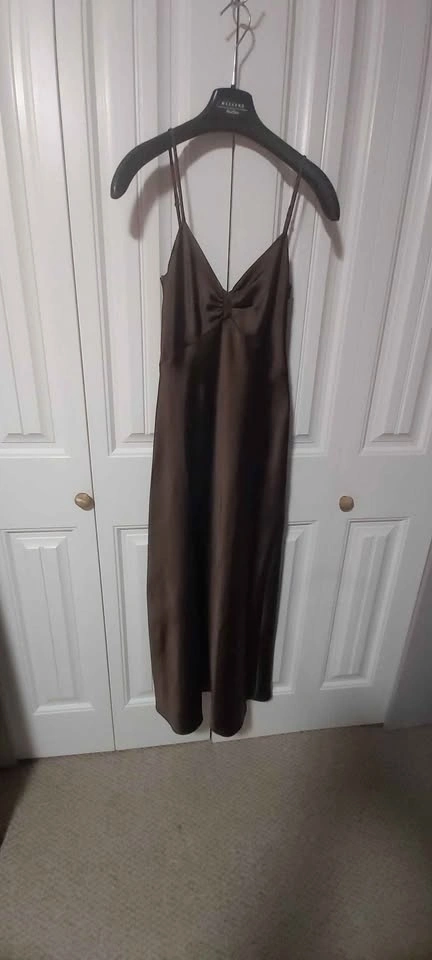 NEW satin dress ZARA size XS - photo 3