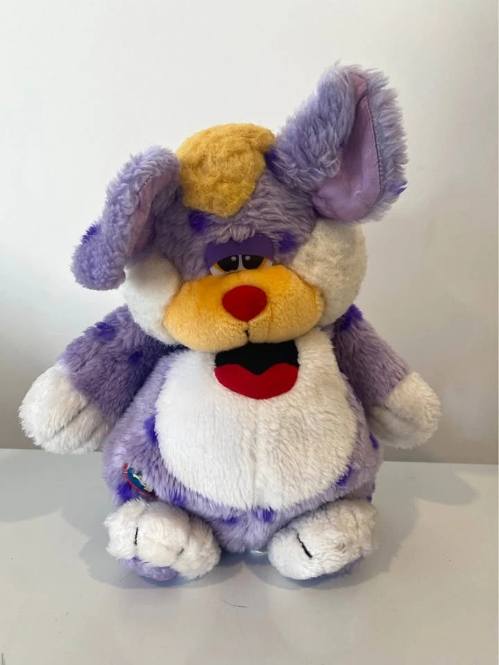 Vintage 1987 Yawnie Cuddle the Mouse Plush