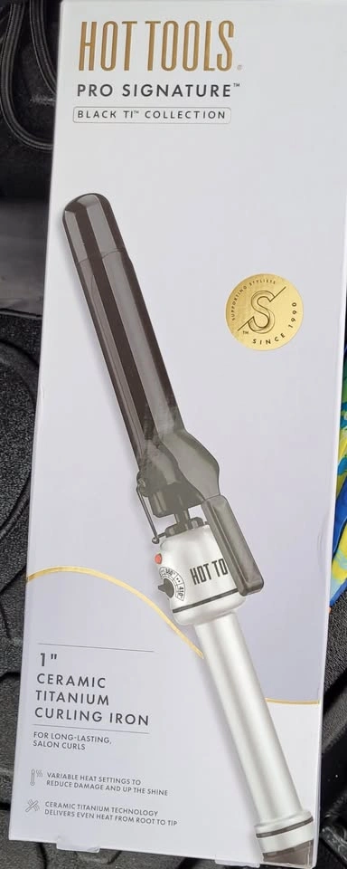 1" Ceramic Titanium Curling Iron