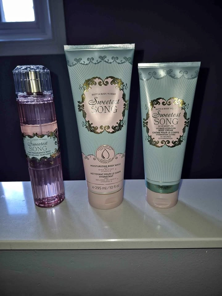 Bath and Body Works "Sweetest Song" Set