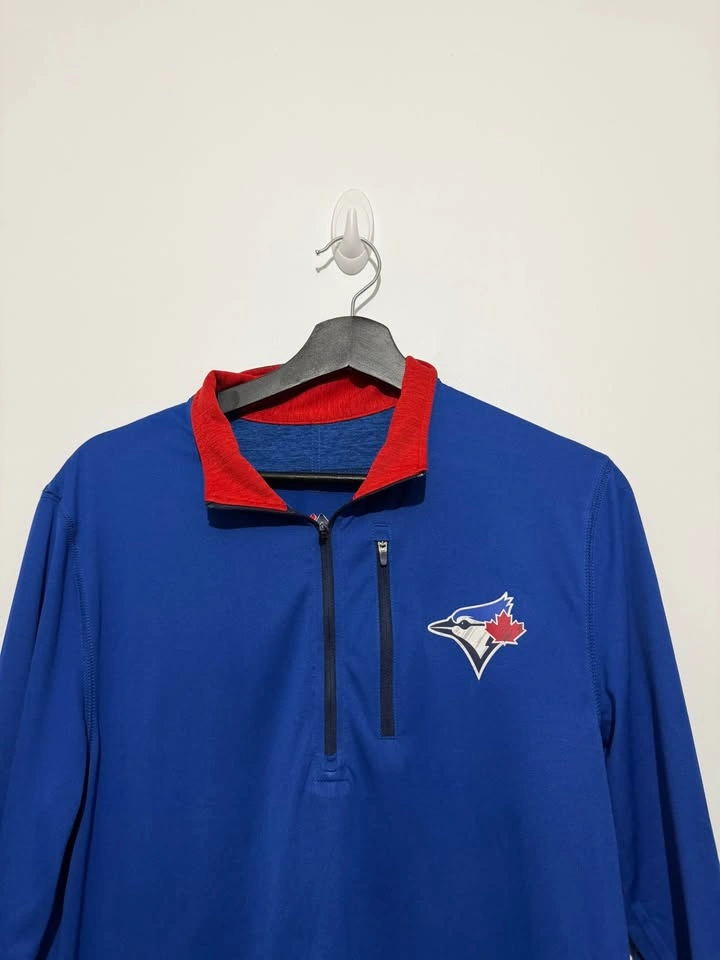 Toronto Blue Jays Quarter-Zip - Size S - Majestic - photo 2