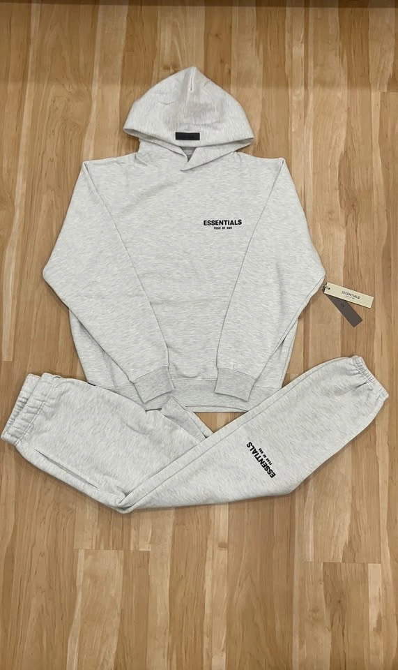 Fear of God Essentials Set - Light Oatmeal Size Medium