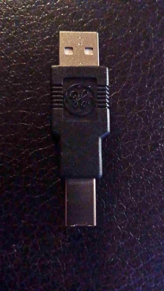GE USB-A to USB-B Adapter
