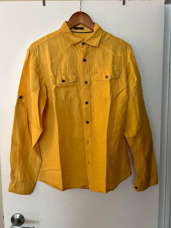 Mavi linen shirt size small men’s