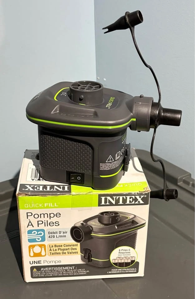Intex Quick-Fill Battery Operated Air Pump - photo 2