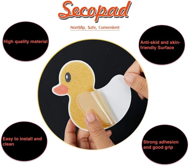 NEW Secopad Non Slip Bathtub Stickers, Adhesive Kids Anti Slip - photo 4