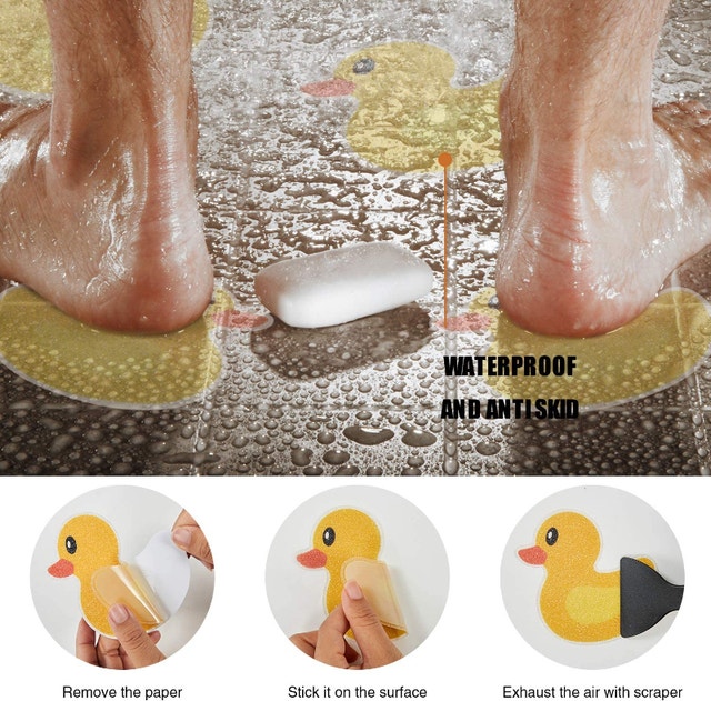 NEW Secopad Non Slip Bathtub Stickers, Adhesive Kids Anti Slip - photo 5