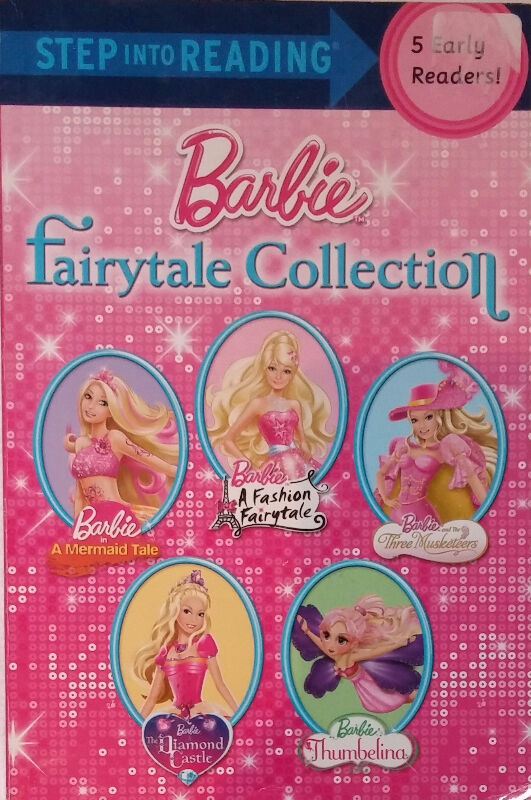 2 x Barbie Step Into Reading Fairy Tale Collection Books - photo 3