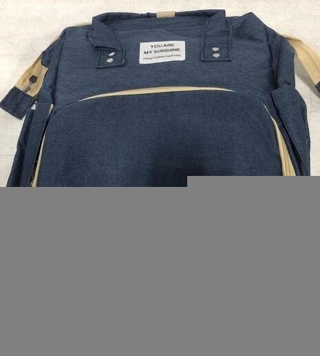 3-in-1 Blue Travel Bassinet & Diaper Bag - photo 4