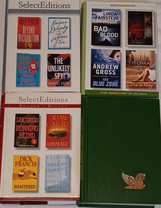 Reader's Digest Select Editions Hardcover Books Collection