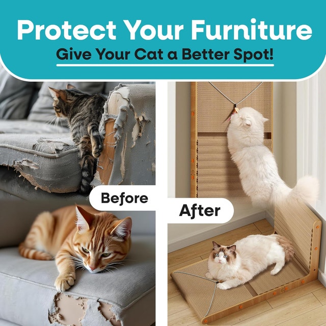 Multifunctional Cat Scratcher Board w Toys Heavy Duty, 5 Layers - photo 2