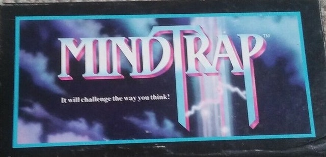 Vintage Mattel Mindtrap Board Card Trivia Game