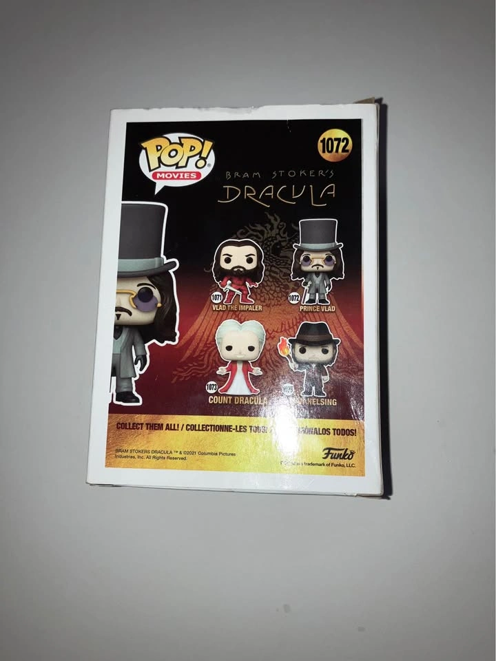 Funko Pop! Bram Stoker's Dracula Prince Vlad #1072 - photo 3