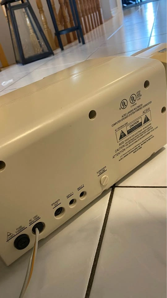 Altec Lansing speakers and woofer ACS45 - $25 OBO - photo 3