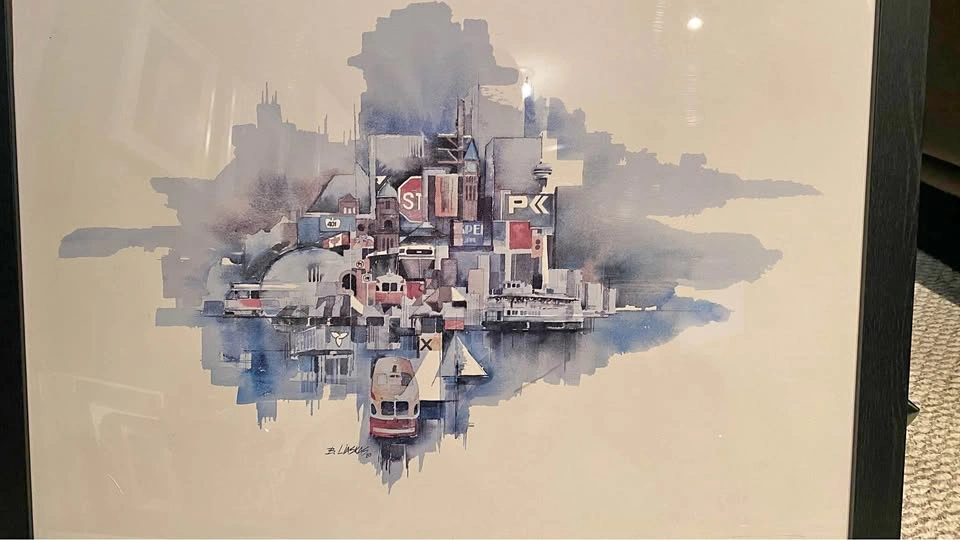 Print - by Artist B. Liaskas 115$ OBO