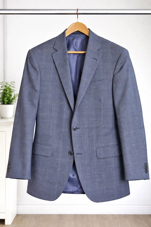 Men's Grey Sport Coat Blazer (Approx. 40-42R)