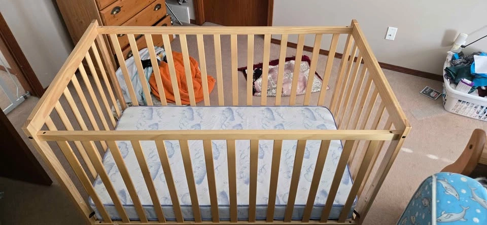 Dream On Me 5 in 1 Convertible Crib with Mattress - photo 2