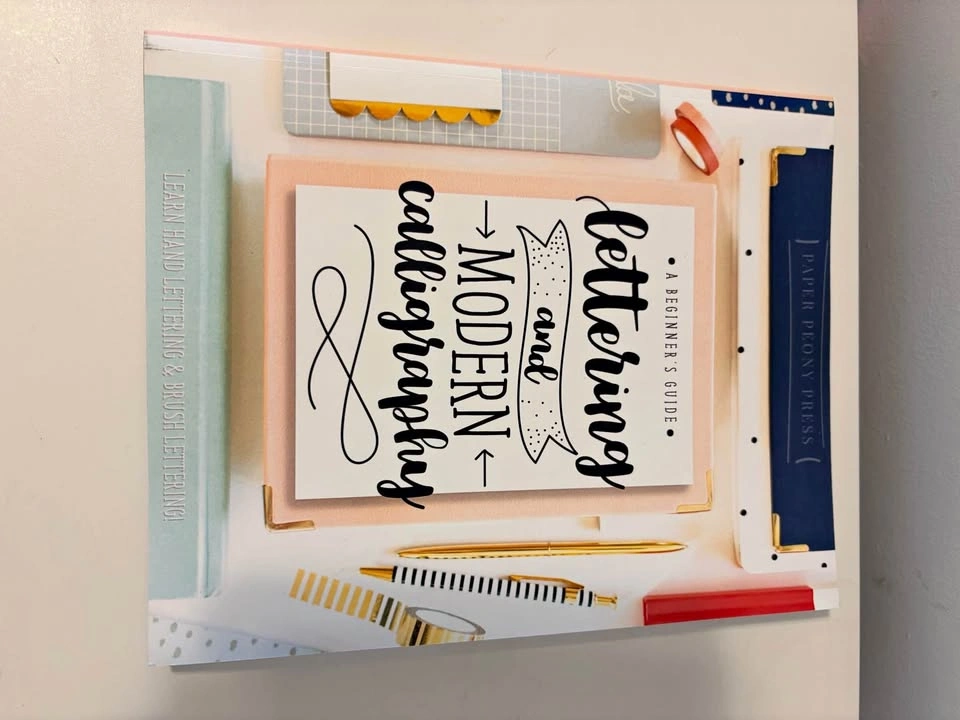 Calligraphy guide book