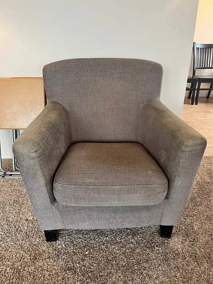 FREE - Grey Upholstered Chair