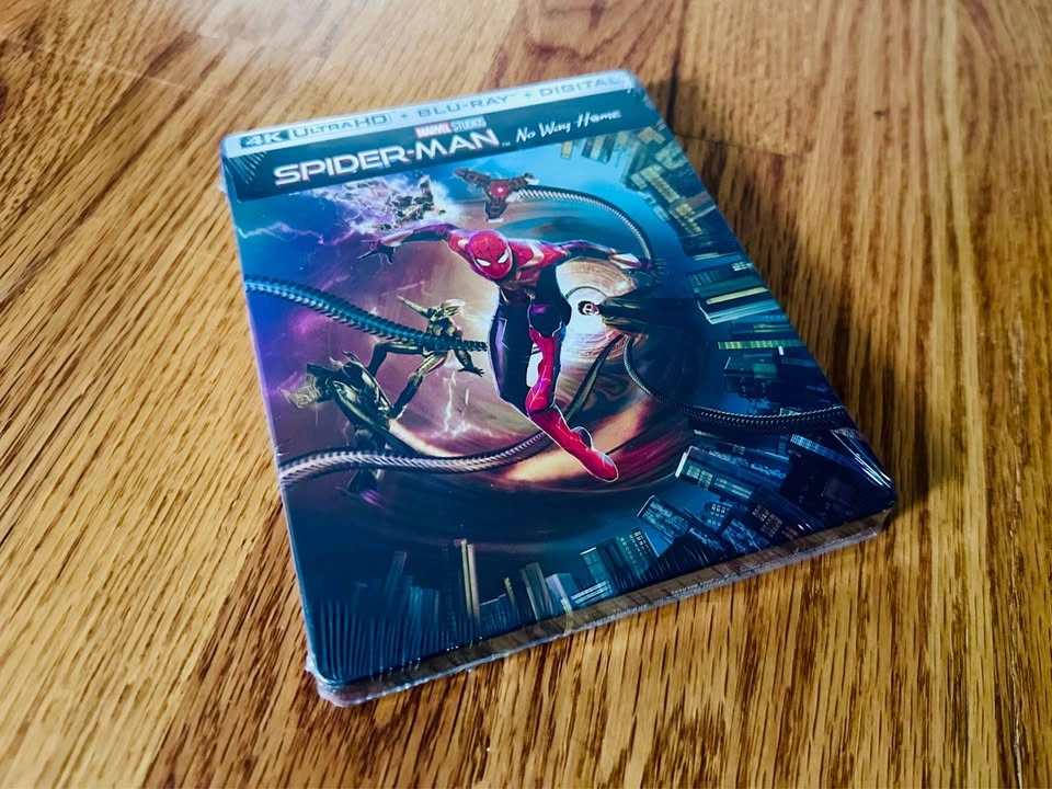 Spider-Man No Way Home 4K UHD Steelbook - New/Sealed - photo 3