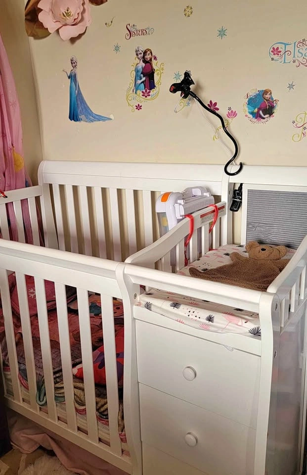Mini Baby Crib with Storage