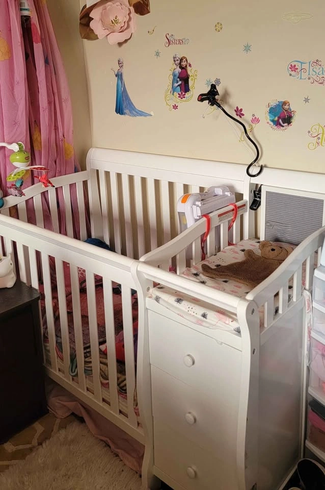 Mini Baby Crib with Storage - photo 2