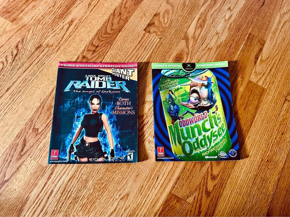 Prima Strategy Guides: Tomb Raider & Oddworld Munch's Oddysee