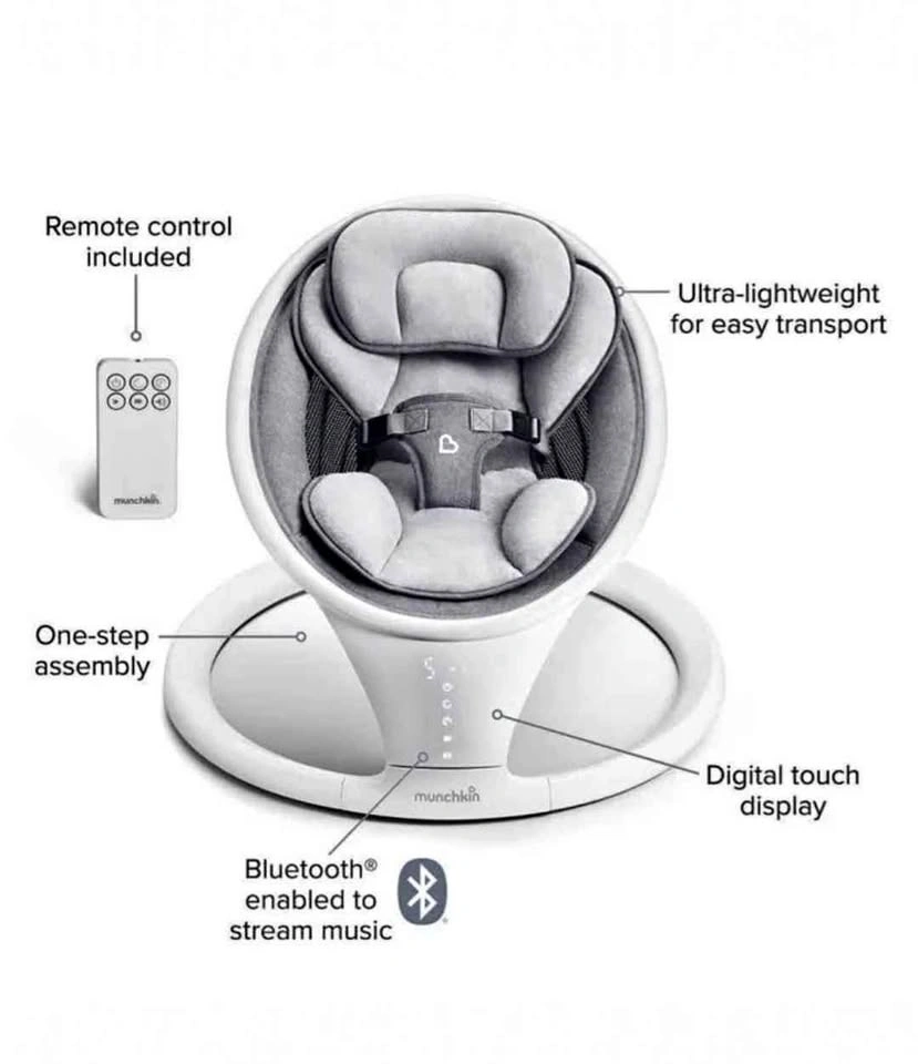 Munchkin Swing Bluetooth Enabled Rocker
