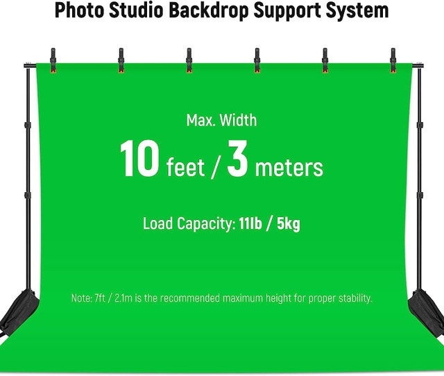 NEEWER Backdrop Stand 10ft x 7ft, Adjustable Photo Studio - photo 2