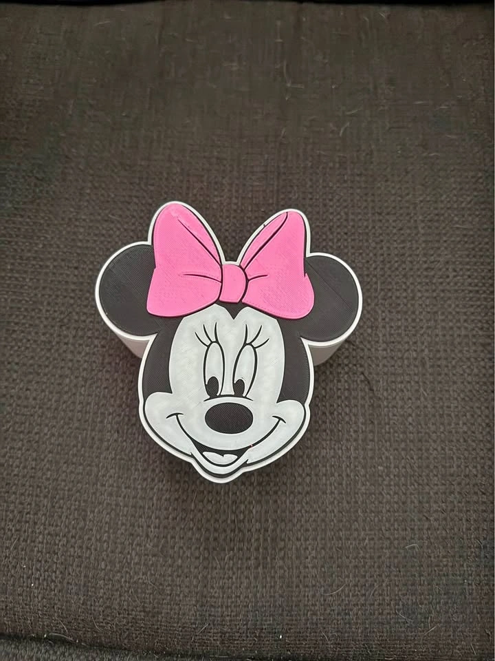 3D Printed Minnie Mouse Container