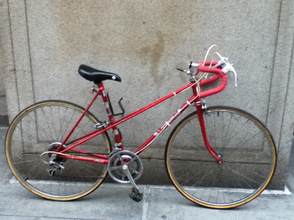 Vintage Raleigh Royale Touring Bike - Red