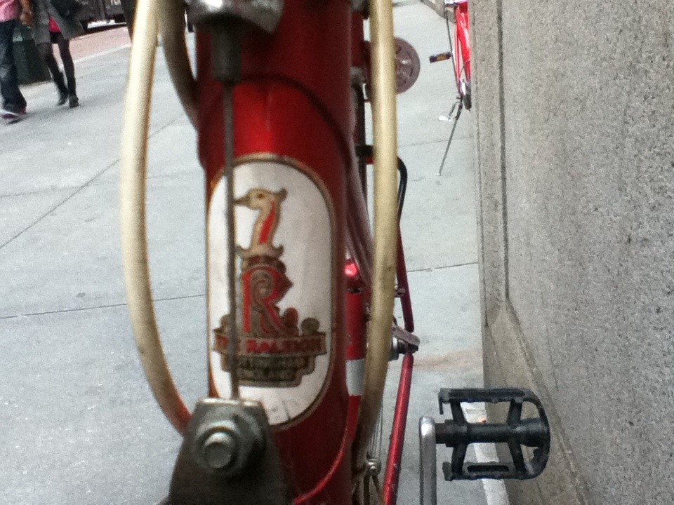 Vintage Raleigh Royale Touring Bike - Red - photo 2
