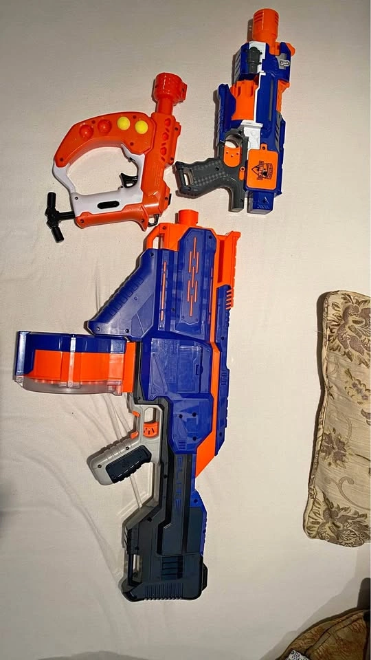 NERF guns all for 30$ OBO