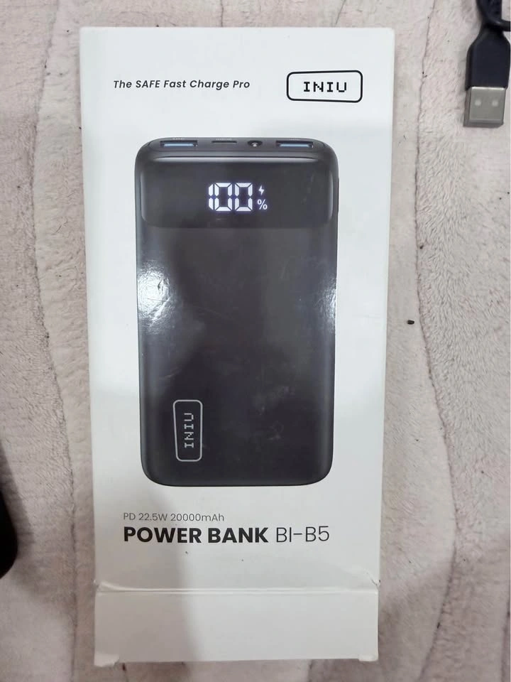 🔥 INIU 20000mAh Power Bank – Fast Charge, Brand New - photo 3