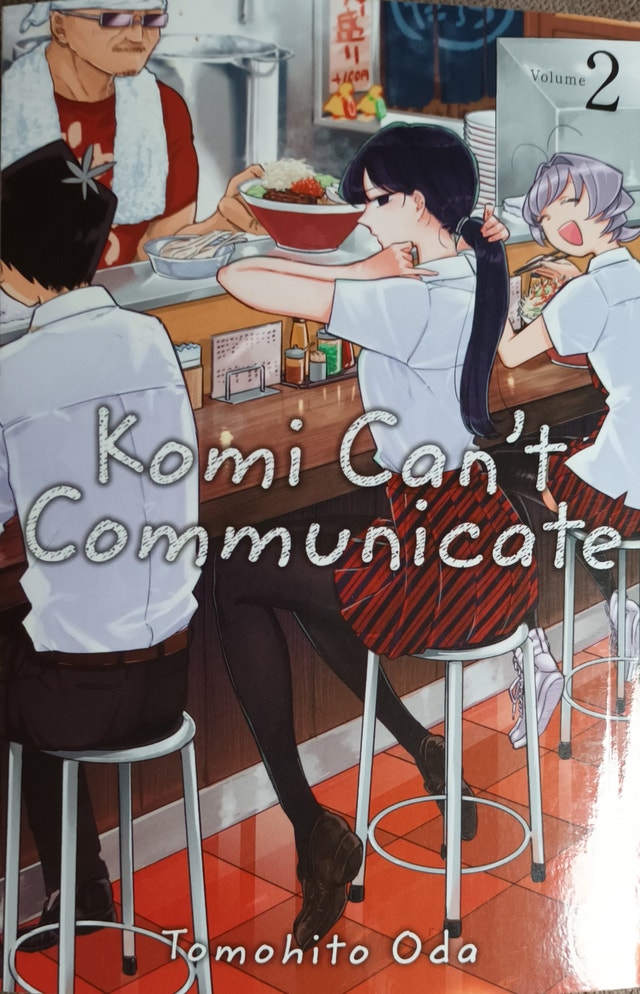 Komi Can't Communicate Vol. 2 English Manga Book