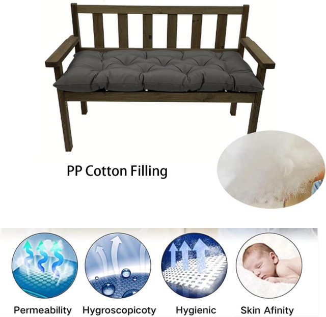 NEW Outdoor Chair Cushions with Ties, Waterproof