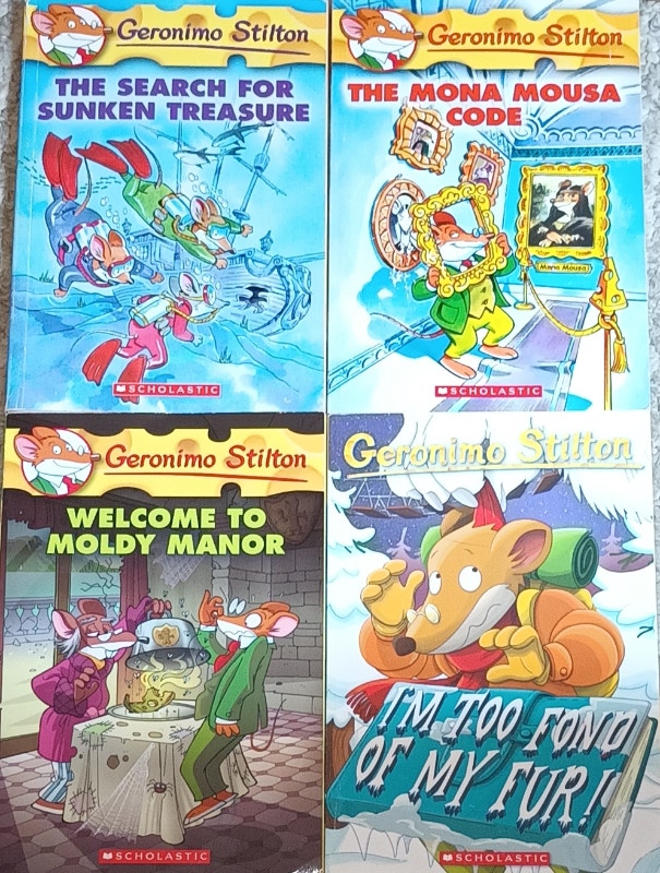 10 Sets of 4 Geronimo Stilton Books by Scholastic - photo 2