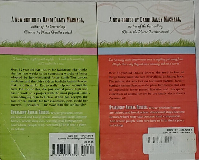 Starlight Animal Rescue Books - Runaway & Wild Cat by Dandi Dale - photo 2