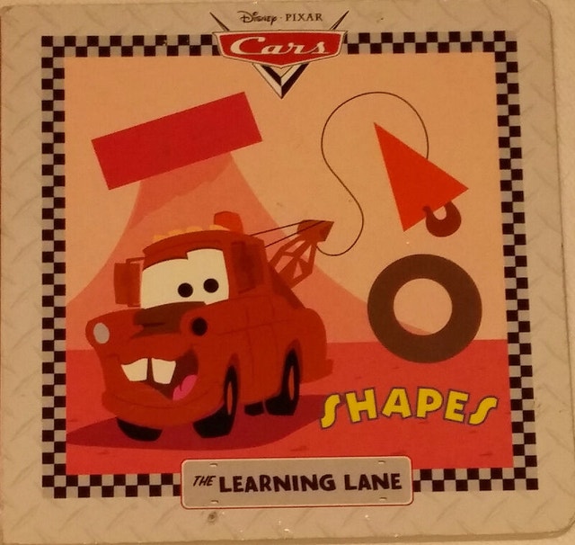 Cars Shapes The Learning Lane BOARD Book