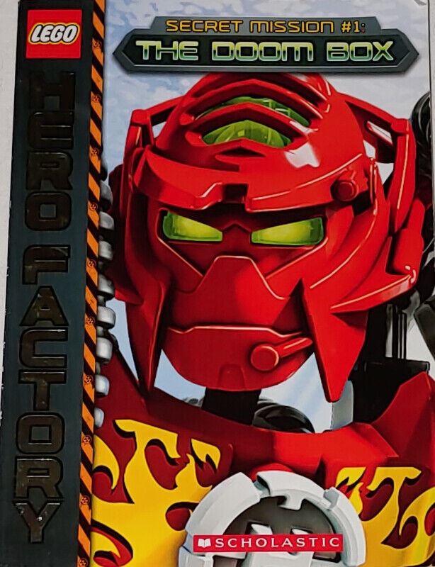 Lego Hero Factory Secret Mission #1 The Doom Box Book