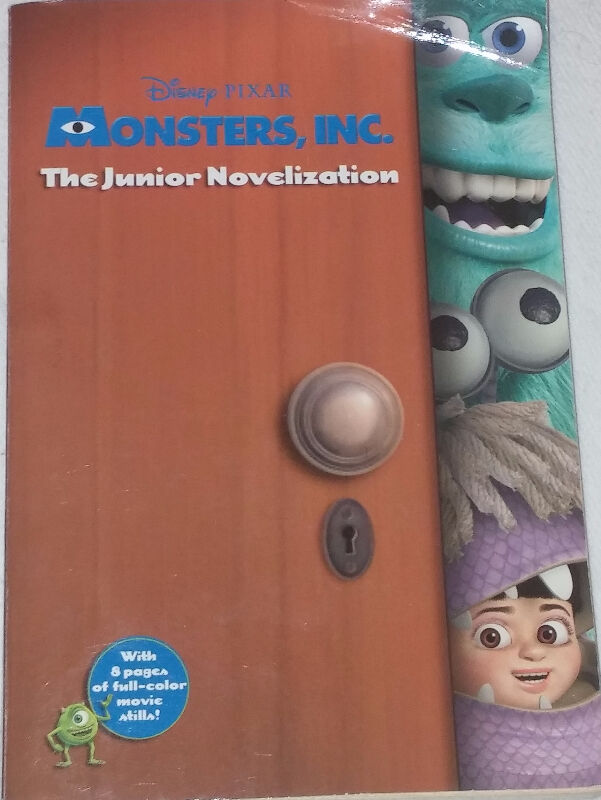 Monsters Inc. Junior Novel Chapter Book