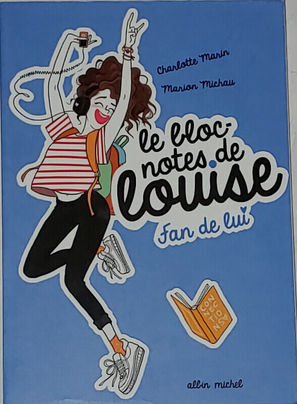 Le Bloc-Notes de Louise Fan de Lui Livre FRENCH Book
