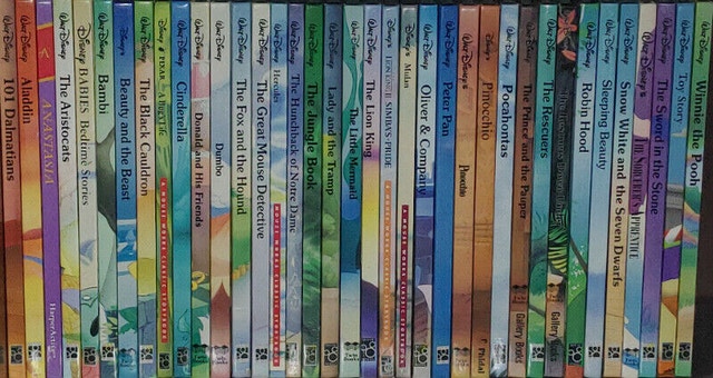 37 Disney Oversized Hard Cover Books - Mouse Works & Gallery