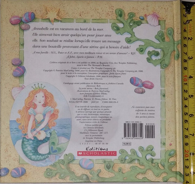 Qty 2 x Le Petite Sirene Books - French Hard Cover - photo 2