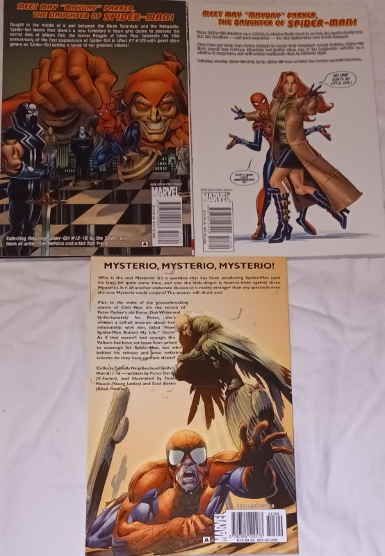 3 Marvel Spider-Girl & Spider-Man Comic Books Set - photo 2