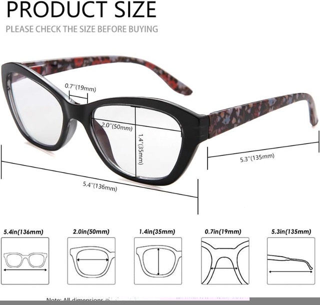 2 Pairs Uread Reading Glasses - Blue Light Blocking 2.5+ - photo 5