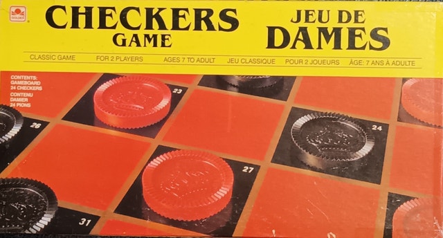 Checkers Game Board