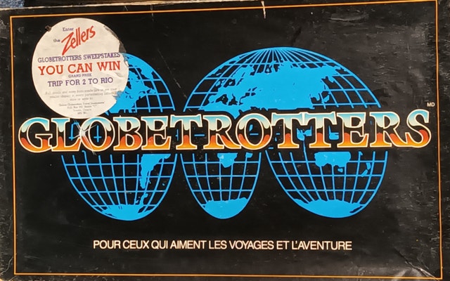 Vintage GLOBETROTTERS Board Game IRWIN COMPLETE Travel Adventure
