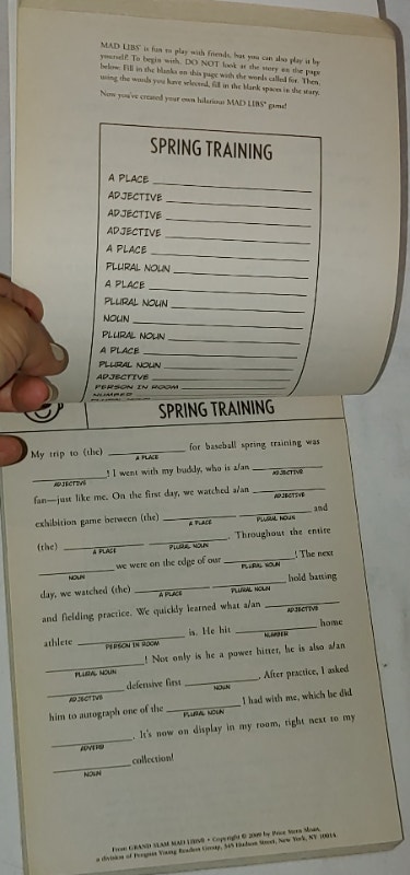 NEW Mad Libs Forever Book A Super Silly Way to Fill in the ____ - photo 3